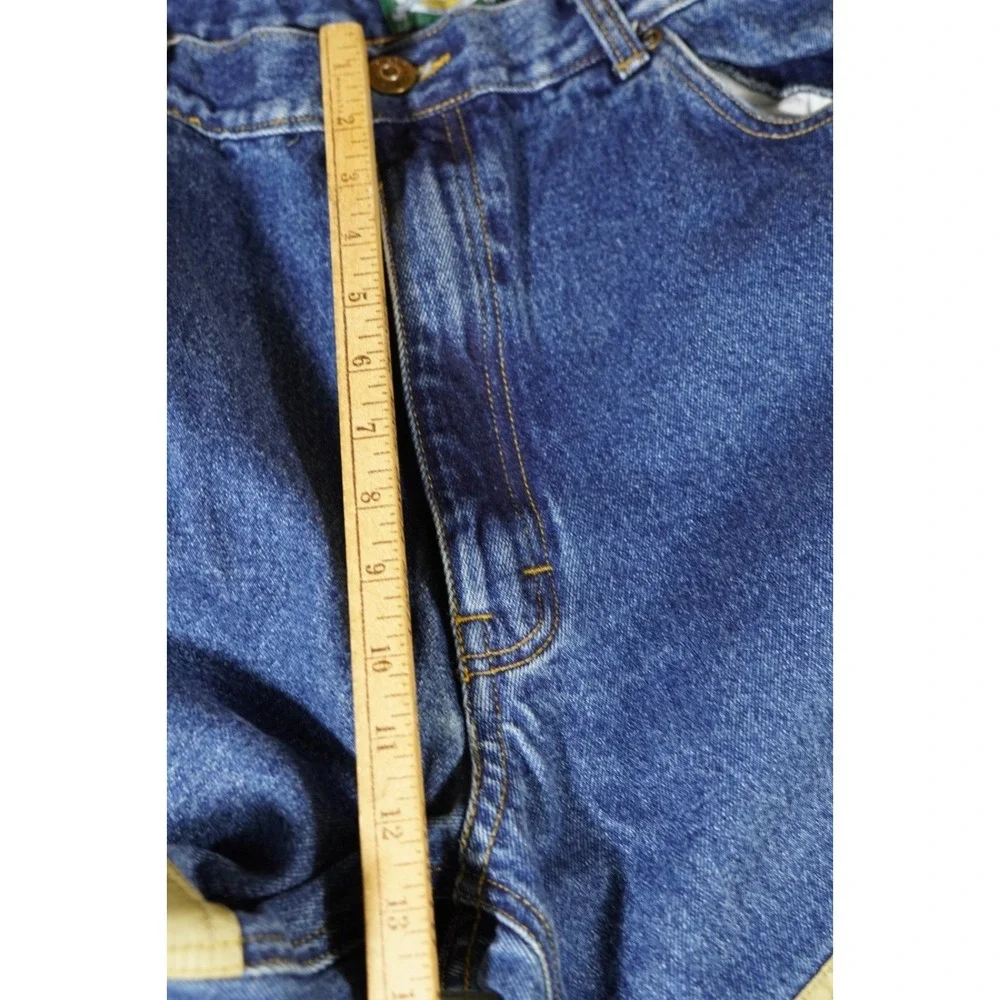 Vintage 90s Cabelas Mens 42x34 (fits40x32) Field Brush Denim Jeans Blue Cotton